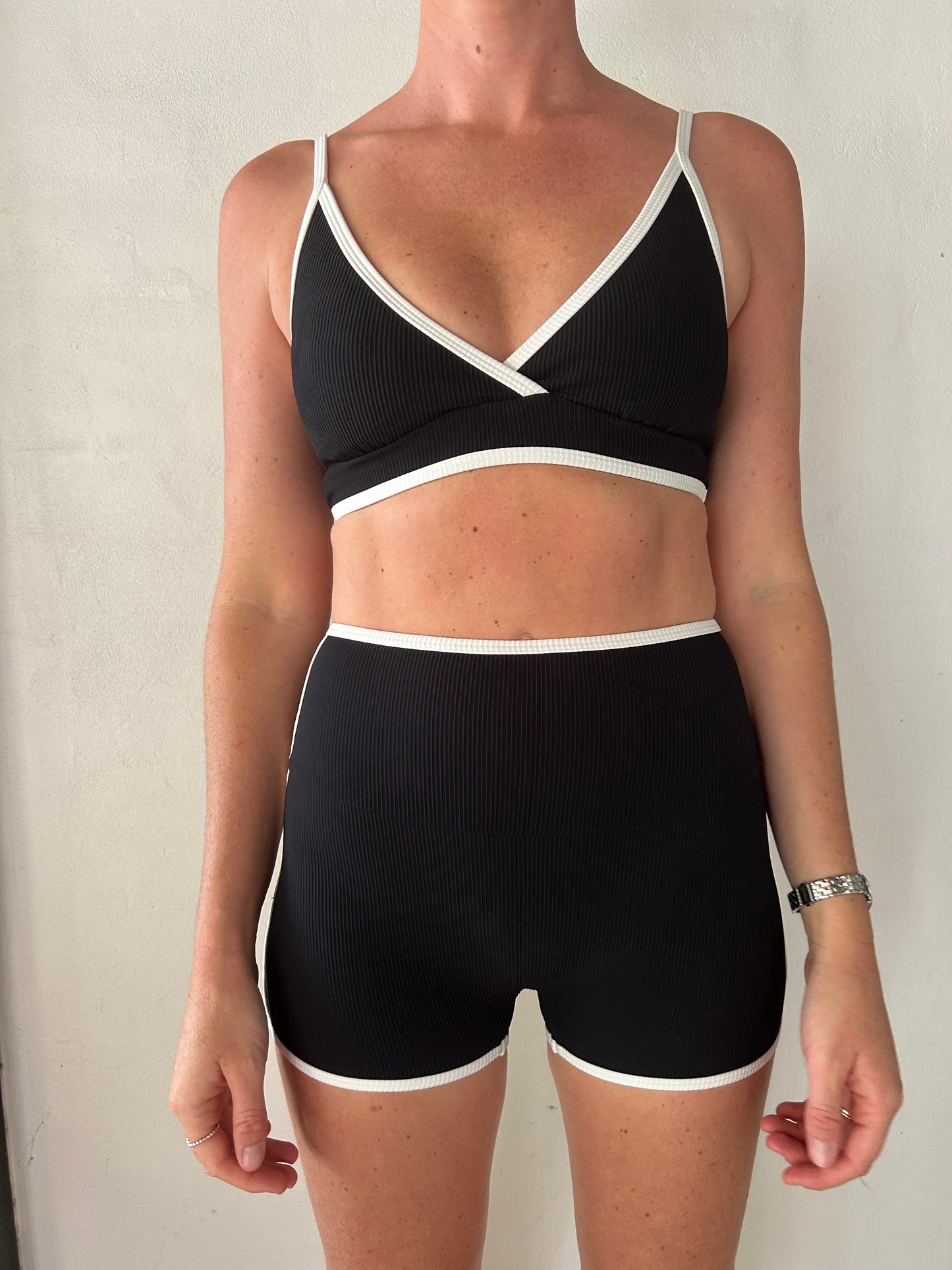 Charcoal - Swim Top