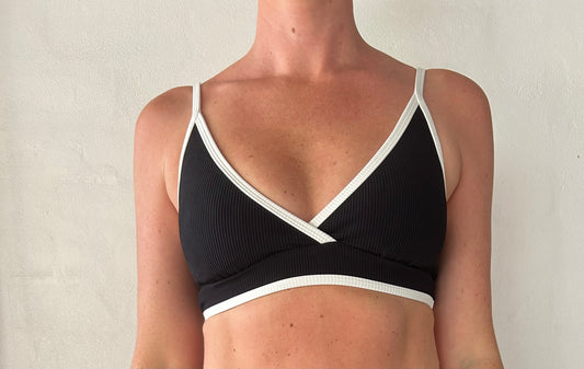 Charcoal - Swim Top